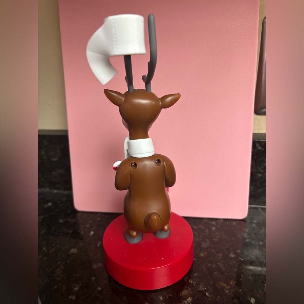 Hallmark Northpole Deer John Singing Talking Reindeer Funny Gag Gift Christmas - Picture 5 of 7